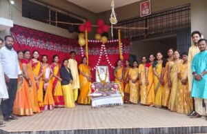 श्री कृष्ण जन्माष्टमी पर राधा-कृष्ण के बाल स्वरूप में पहुंचे विद्यार्थी, मटकी फोड़कर मचाई धूम