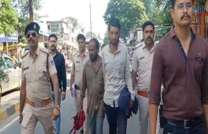 छिंदवाड़ा शहर के फव्वारा चौक में दो दिन पहले एक युवक की पिटाई कर हत्या करने वाले आरोपियों का पुलिस ने मंगलवार को जुलूस निकाला