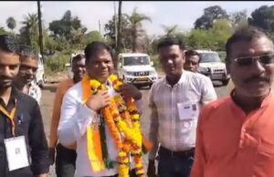 “अमरवाड़ा जनपद सदस्य उपचुनाव में बीजेपी समर्थित कैंडिडेट की जीत”