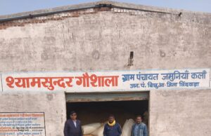 उप संचालक पशुपालन एवं डेयरी विभाग डॉ.पक्षवार ने किया विकासखंड बिछुआ की श्यामसुंदर गौशाला जमुनिया कलां का आकस्मिक निरीक्षण