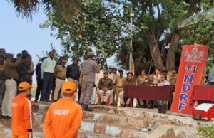 एनडीआरएफ ने छिंदवाड़ा के छोटा तालाब पर किया मॉक अभ्यास