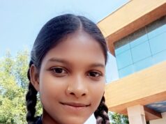 छिन्दवाड़ा जिले की कक्षा 10 वीं की छात्रा कु. श्रद्धा शंकरशाह/रानी दुर्गावती पुरस्कार के लिए चयनित
