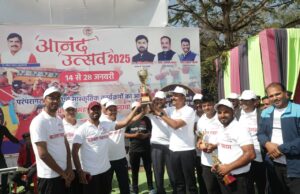 मैत्री मैच के साथ हुआ आनंद उत्सव का समापन